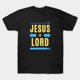 Jesus Is Lord | Christian Typography T-Shirt